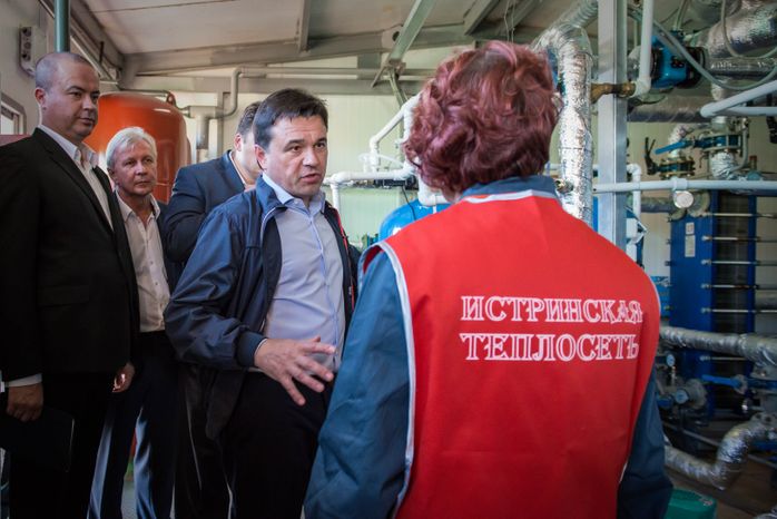 А. Воробьев посетил с рабочим визитом Истринский район