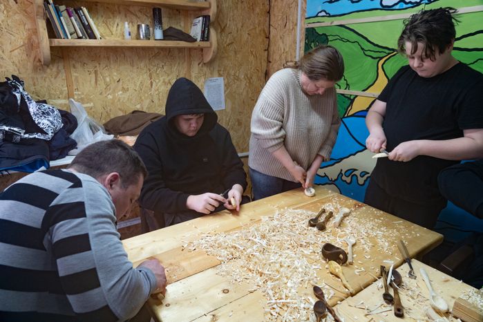 Масленица в парке "Захарово". Одинцовский округ