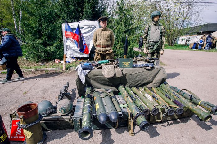 Военно-историческая реконструкция "Успех в единстве поколений" в Химках