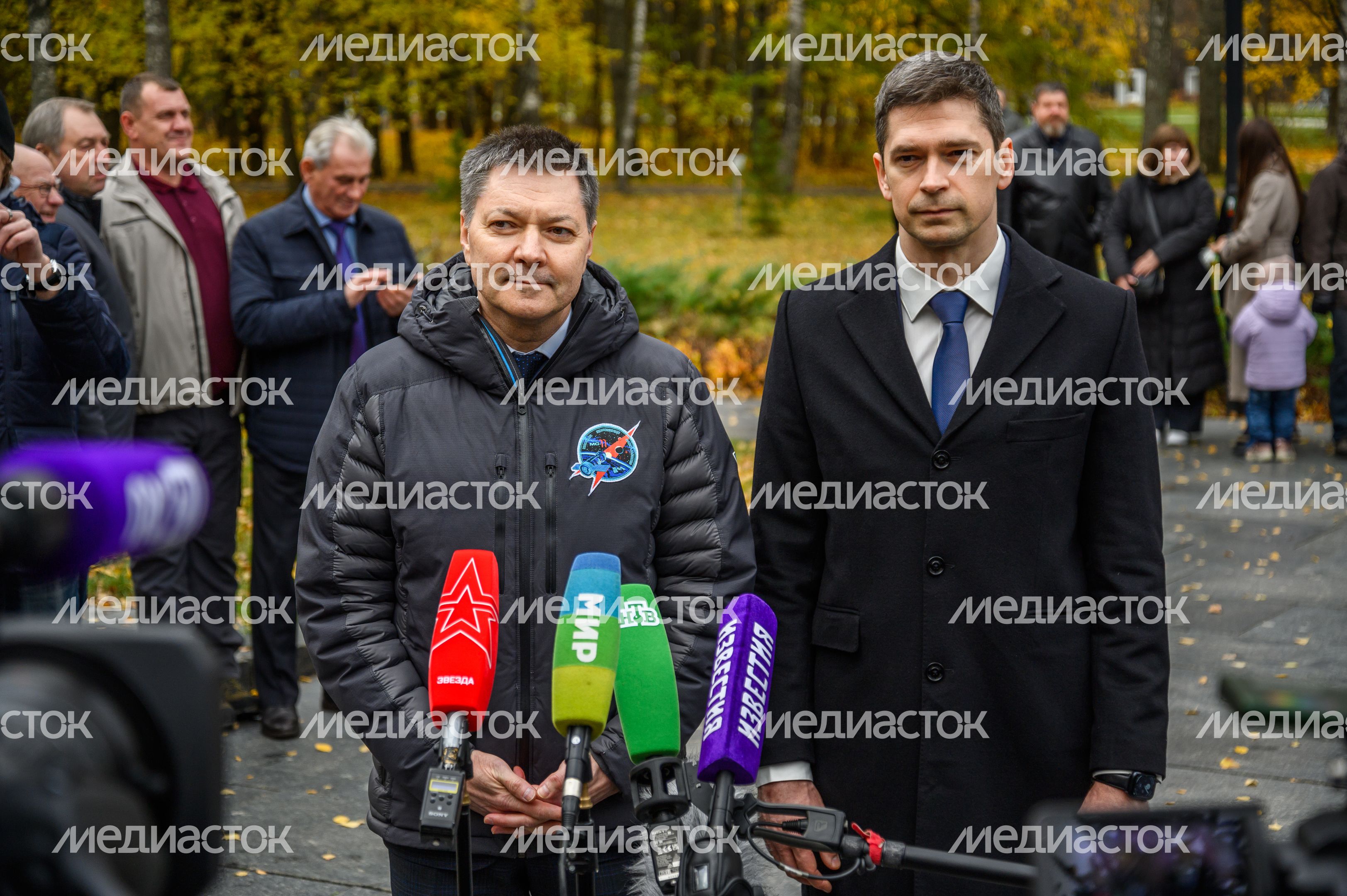 Космонавты Олег Кононенко и Николай Чуб Космонавты Олег Кононенко и Николай Чуб