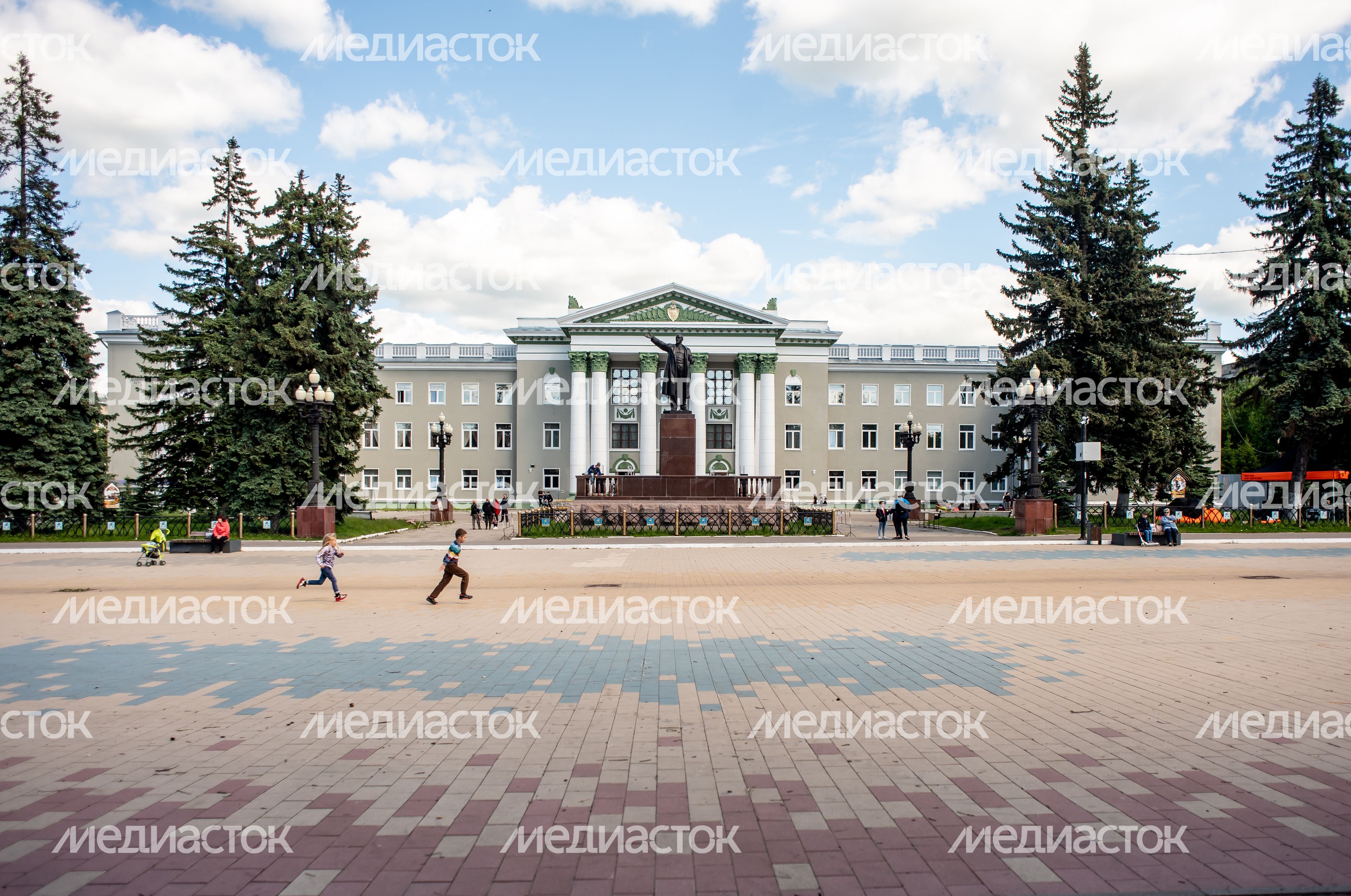 Летние виды города Ступино