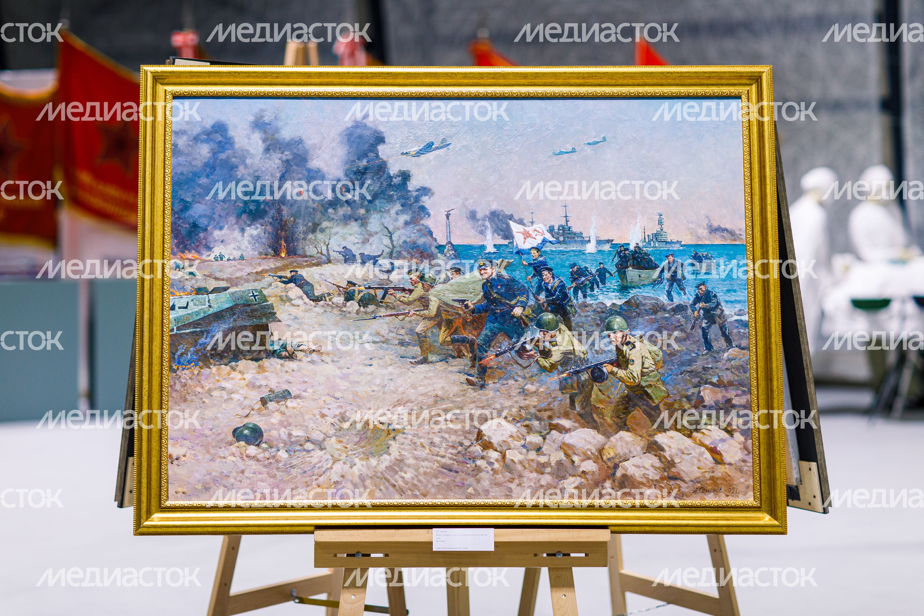 Объединенная историческая выставка в парке «Патриот», посвященная значимым датам апреля