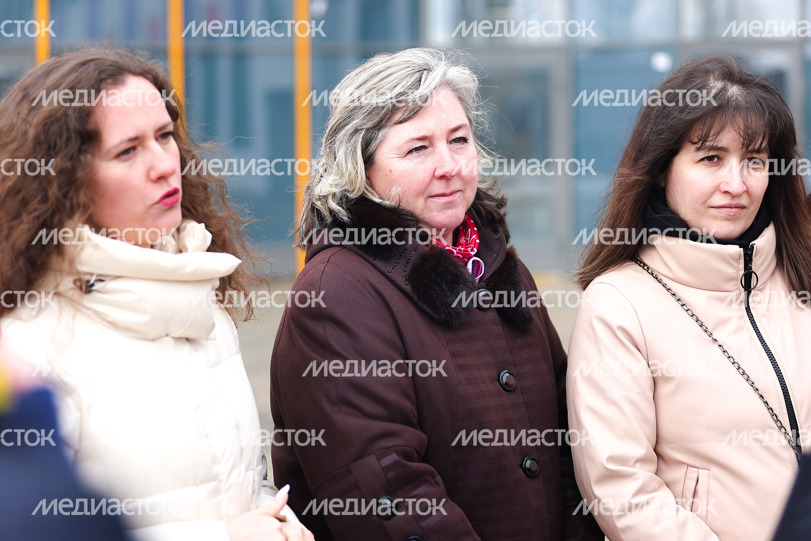 Проверка хода строительства школы в Тучкове Губернатором Подмосковья