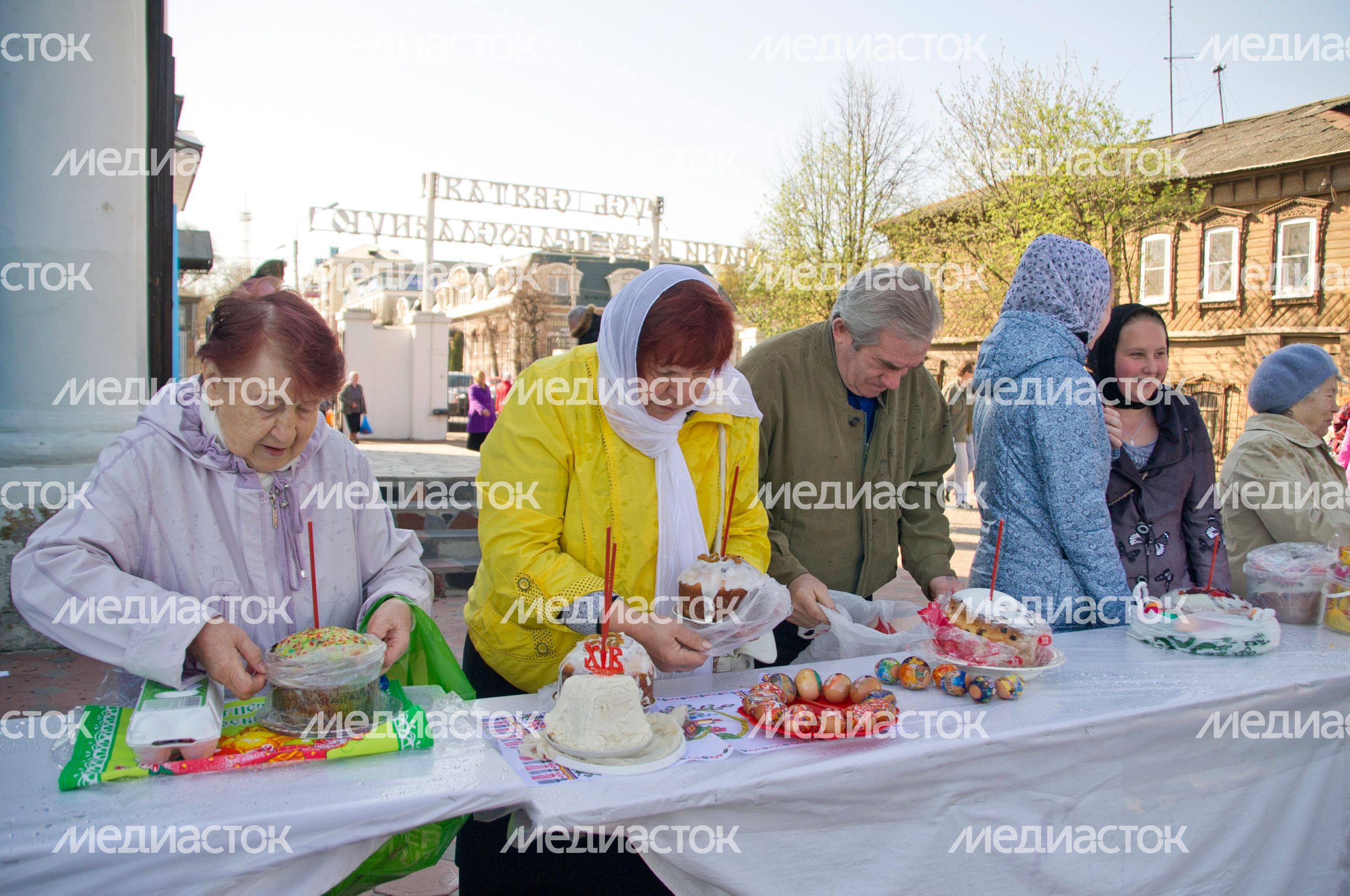Празднование Пасхи в Ногинске