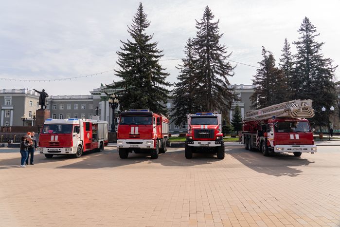 Областной этап конкурса КВН на противопожарную тематику в Ступино