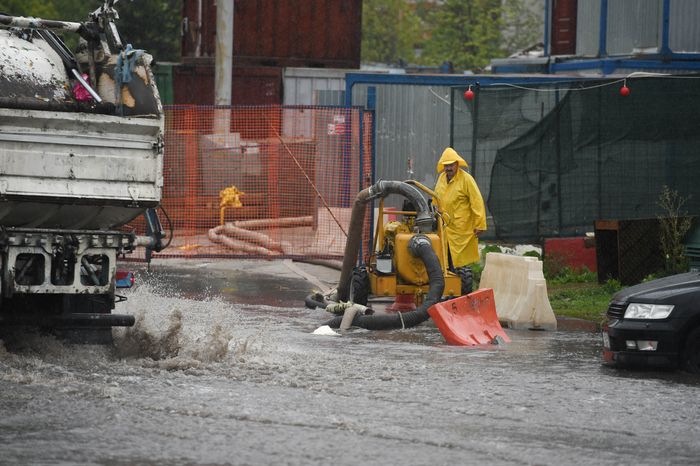 Затопление в Москве