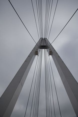 Cтроительство пешеходного моста в Красногорске