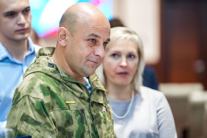 Награждение бойцов подразделений БАРС