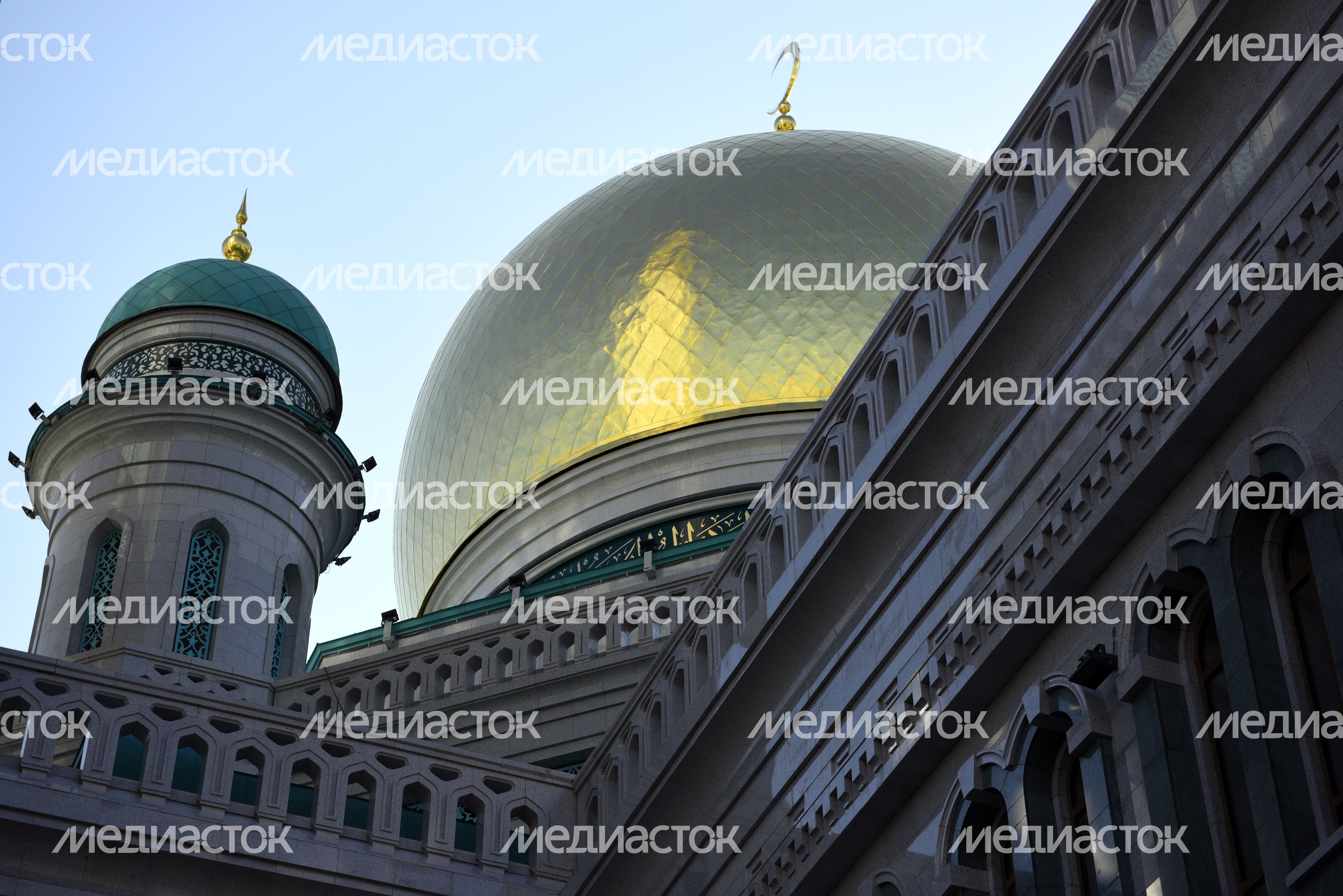 Открытие Соборной мечети после реконструкции в Москве