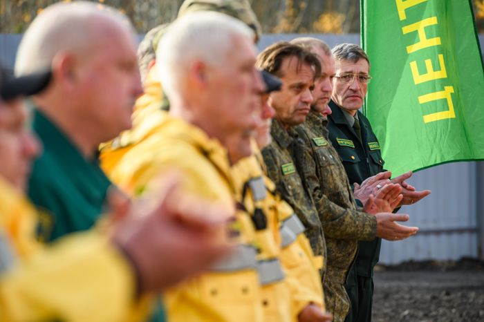 Открытие лесопожарной станции «Кратово» в Раменском округе