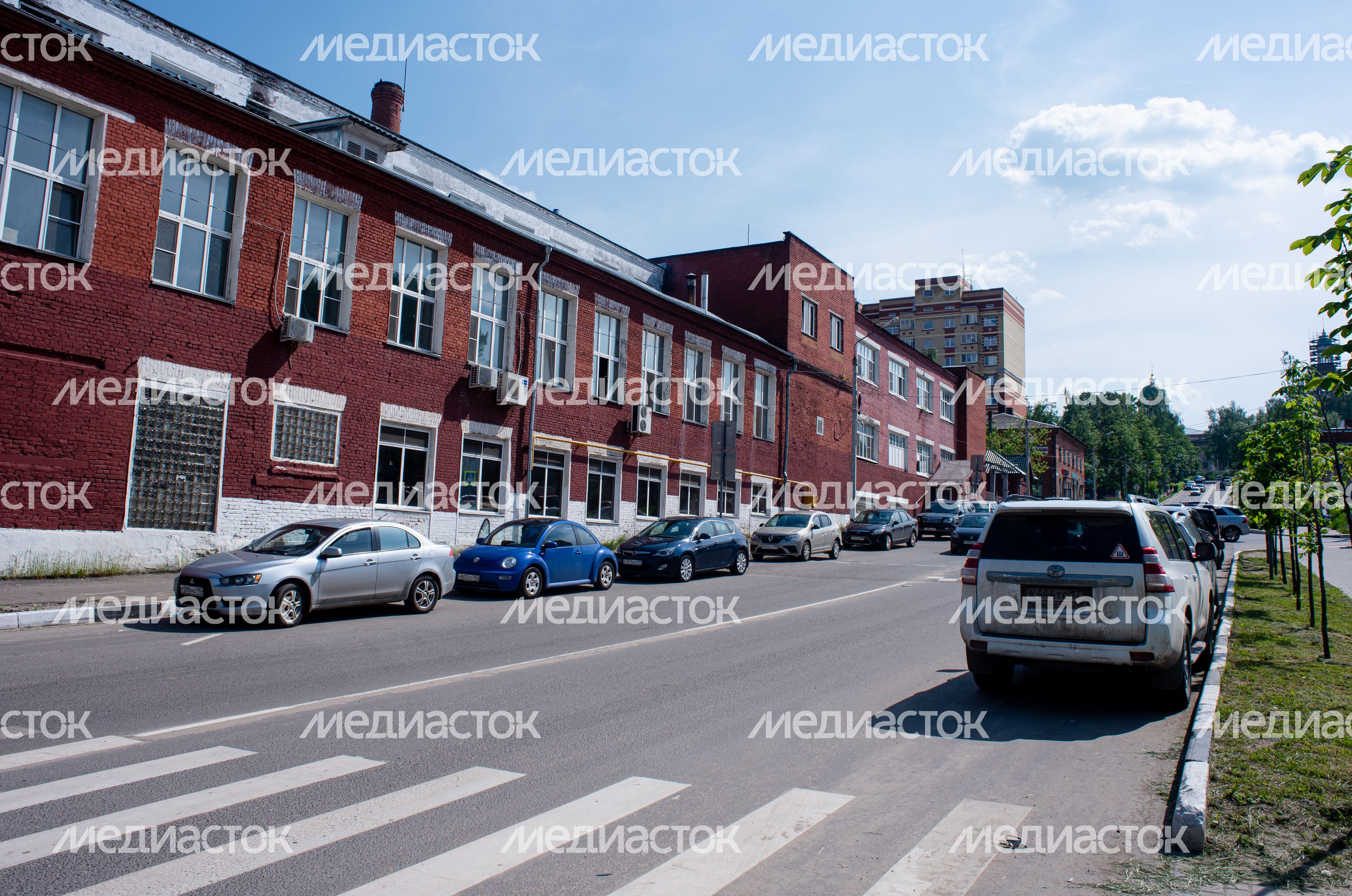 Летние виды города Яхрома