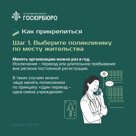 Как прикрепиться к поликлинике Квадрат 05