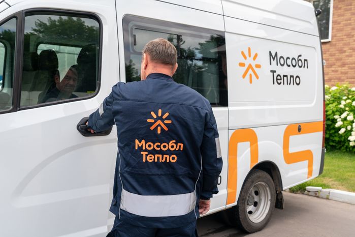 Коммунальная техника ресурсоснабжающей организации «Мособлтепло» в Рузе
