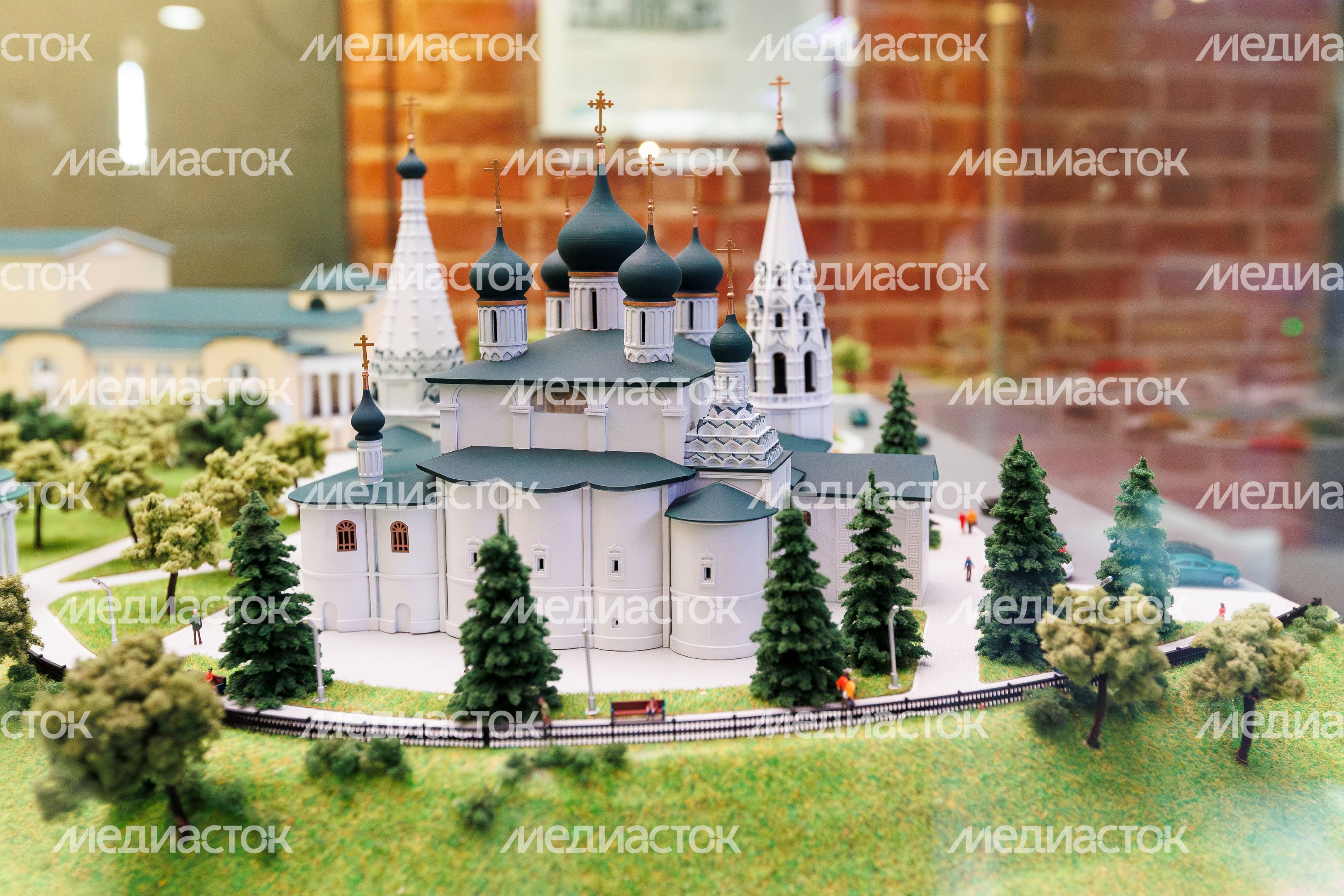 Макет достопримечательностей Золотого кольца - Ростов Великий в Музее архитектуры в миниатюре «Арт-макет» Макет достопримечательностей Золотого кольца - Ростов Великий в Музее архитектуры в миниатюре «Арт-макет»