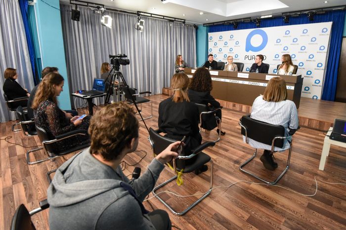 Пресс-конференция, посвященная старту благотворительного проекта «Добро между строк»