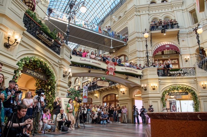 Открытие «Московской недели моды. Модная столица»
