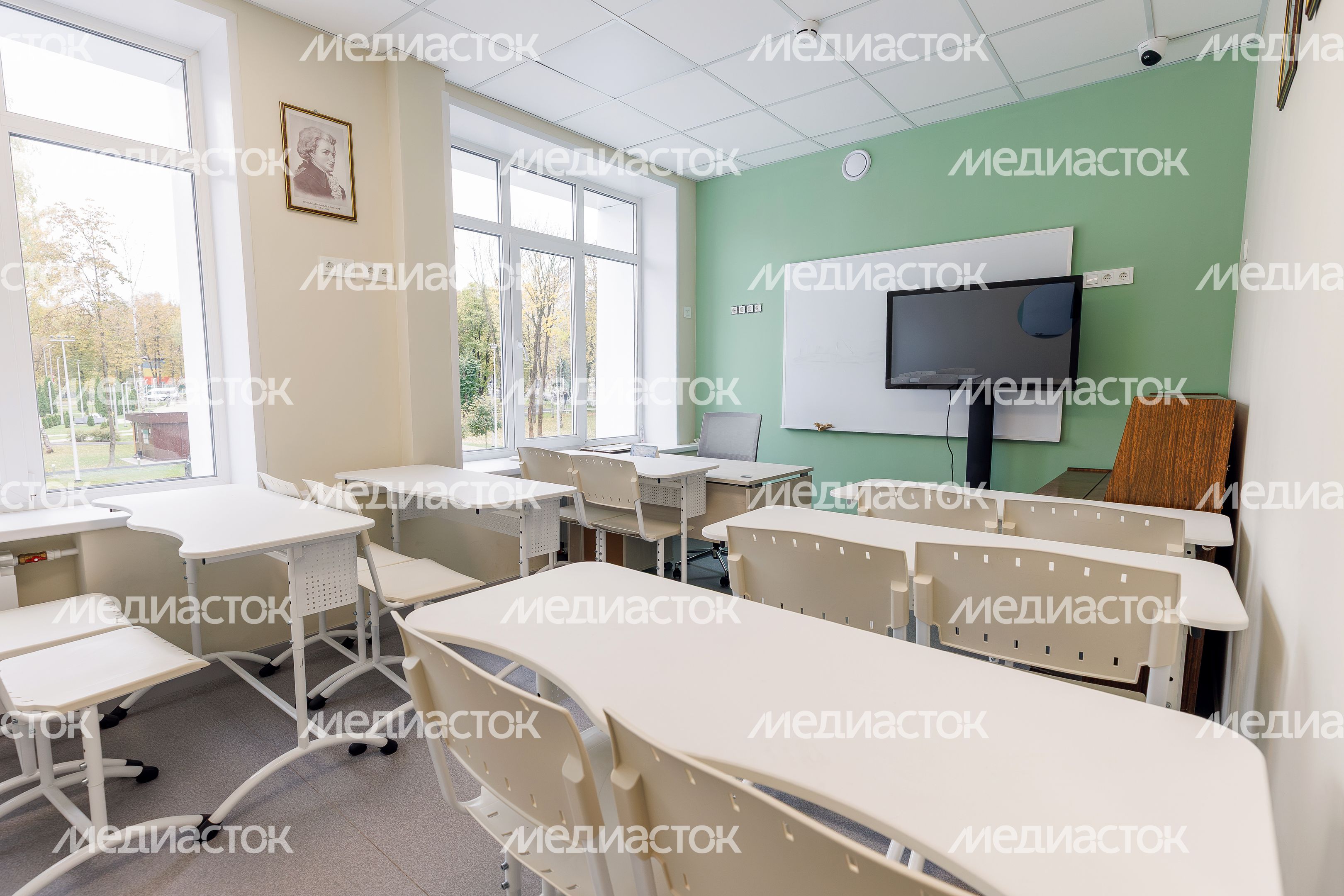 Учебный класс детской школы искусств «Гармония» Наро-Фоминска после капремонта Учебный класс детской школы искусств «Гармония» Наро-Фоминска после капремонта