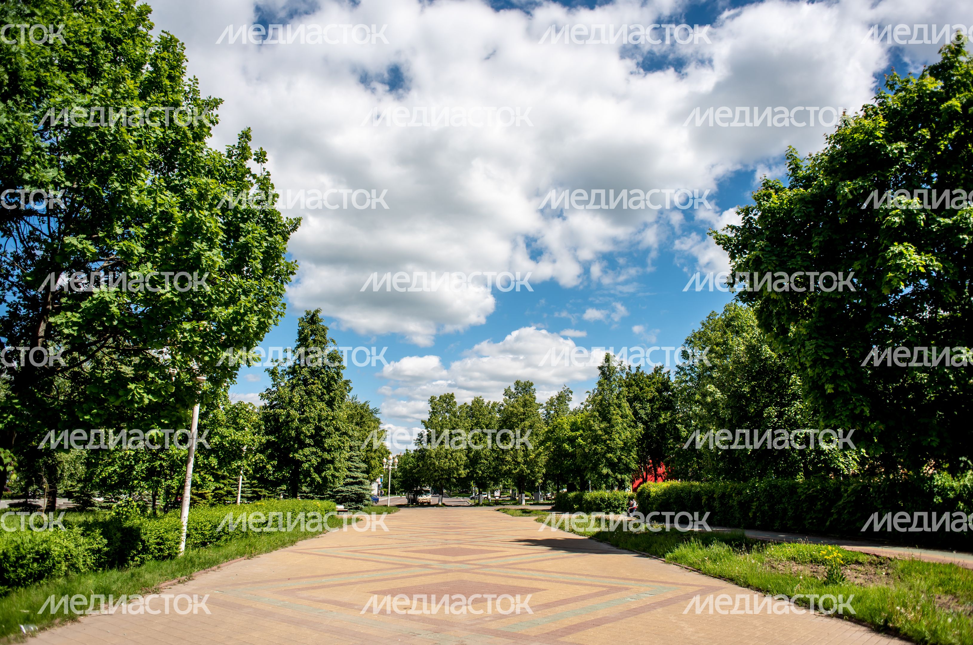 Летние виды города Ступино