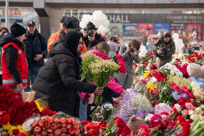 Мемориал памяти погибших в «Крокус Сити Холле» в Красногорске