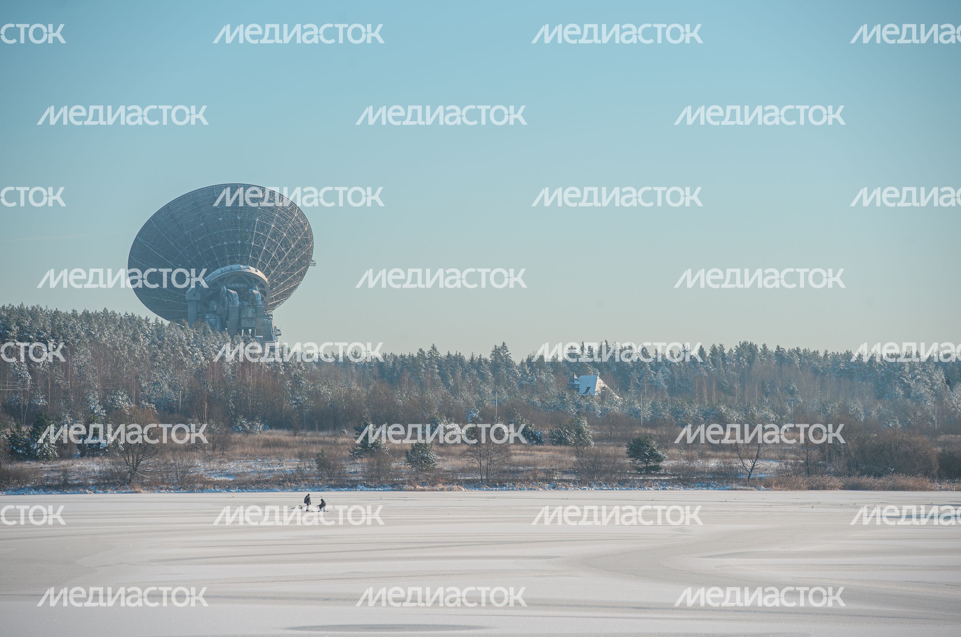 Зимние виды города Калязин