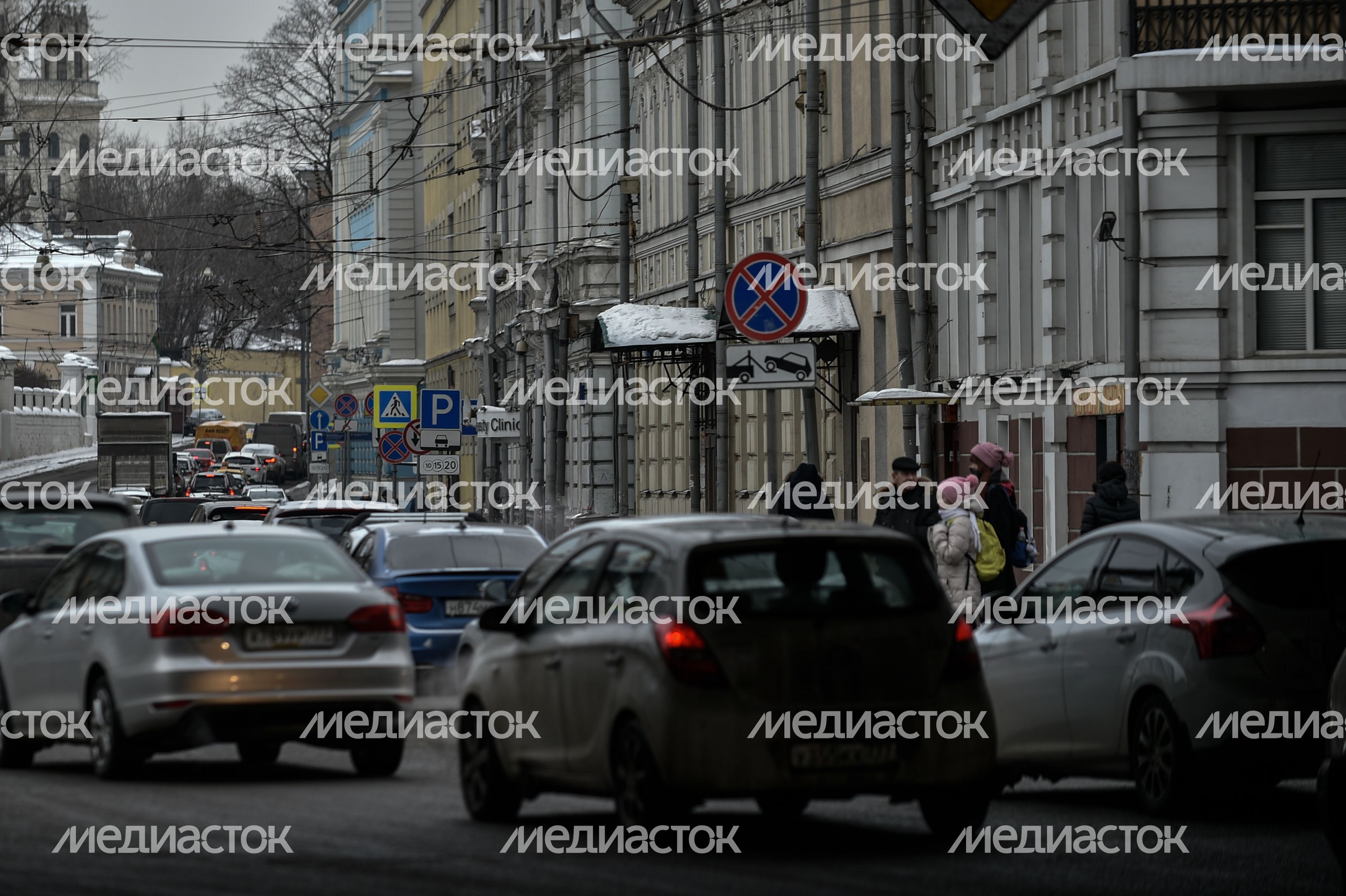 Дорожная ситуация в Москве