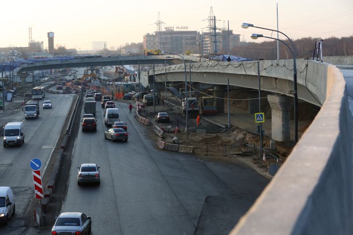 Реконструкция Рябиновой улицы в Москве