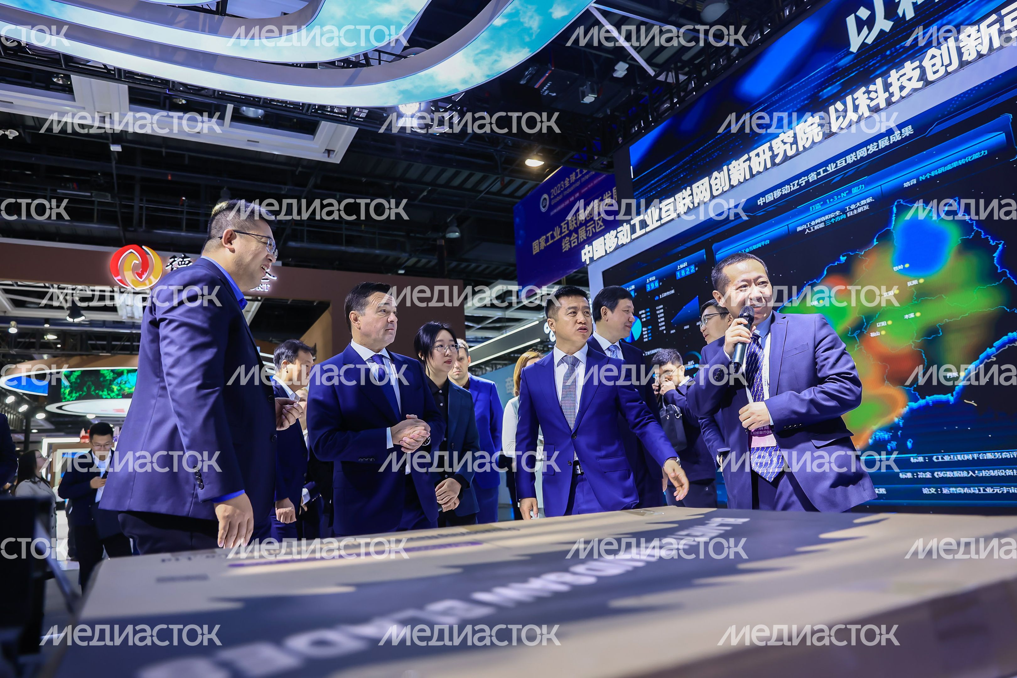Посещение выставки высоких технологий в Шэньяне Губернатором Подмосковья