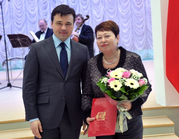 Андрей Воробьев на балу прессы