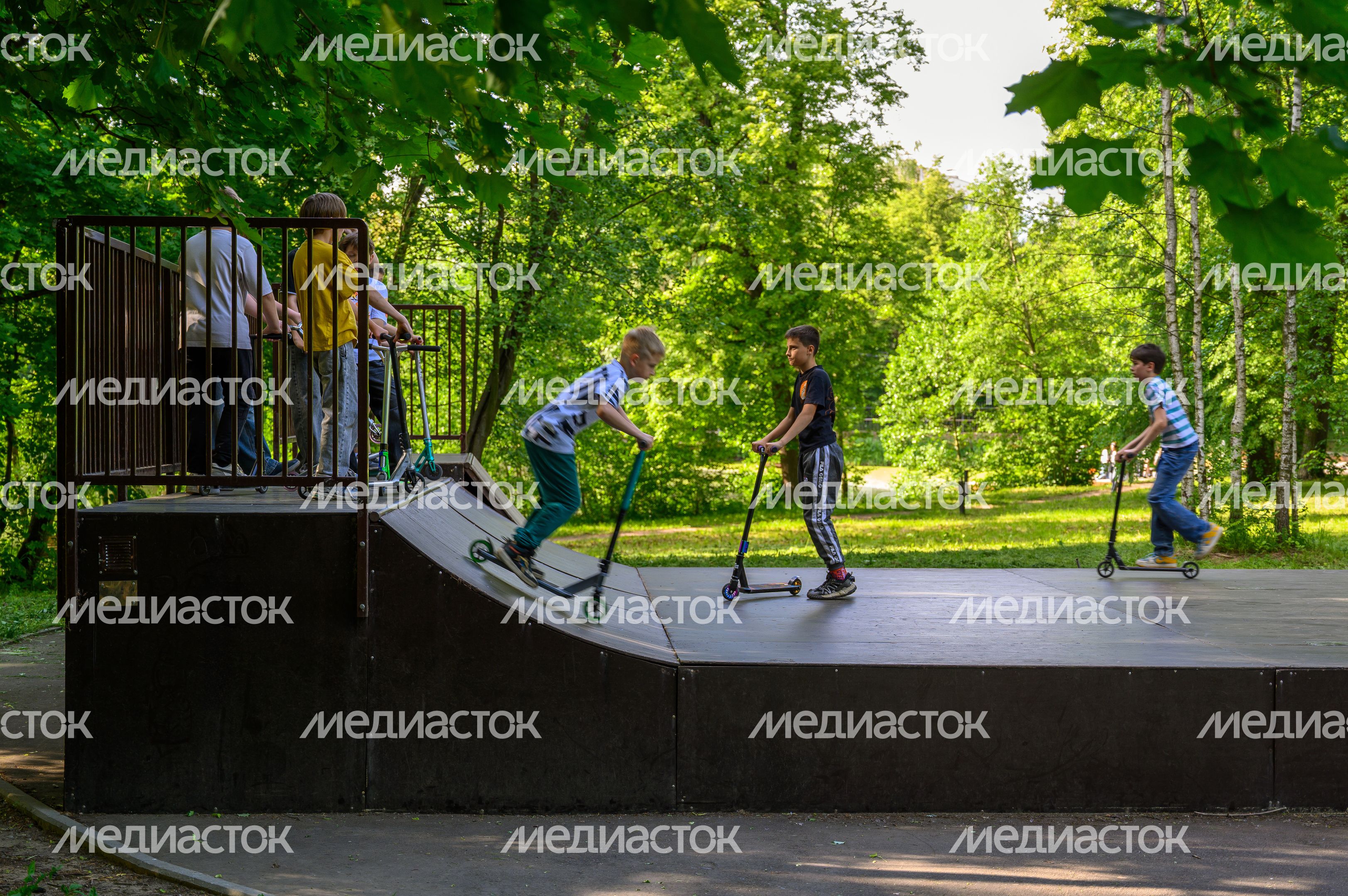 Лето в парке культуры и отдыха «Свердловский» в поселке Свердловский округа Лосино-Петровский Лето в парке культуры и отдыха «Свердловский» в поселке Свердловский округа Лосино-Петровский