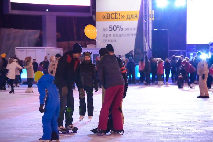 Открытие зимнего сезона в парке Сокольники