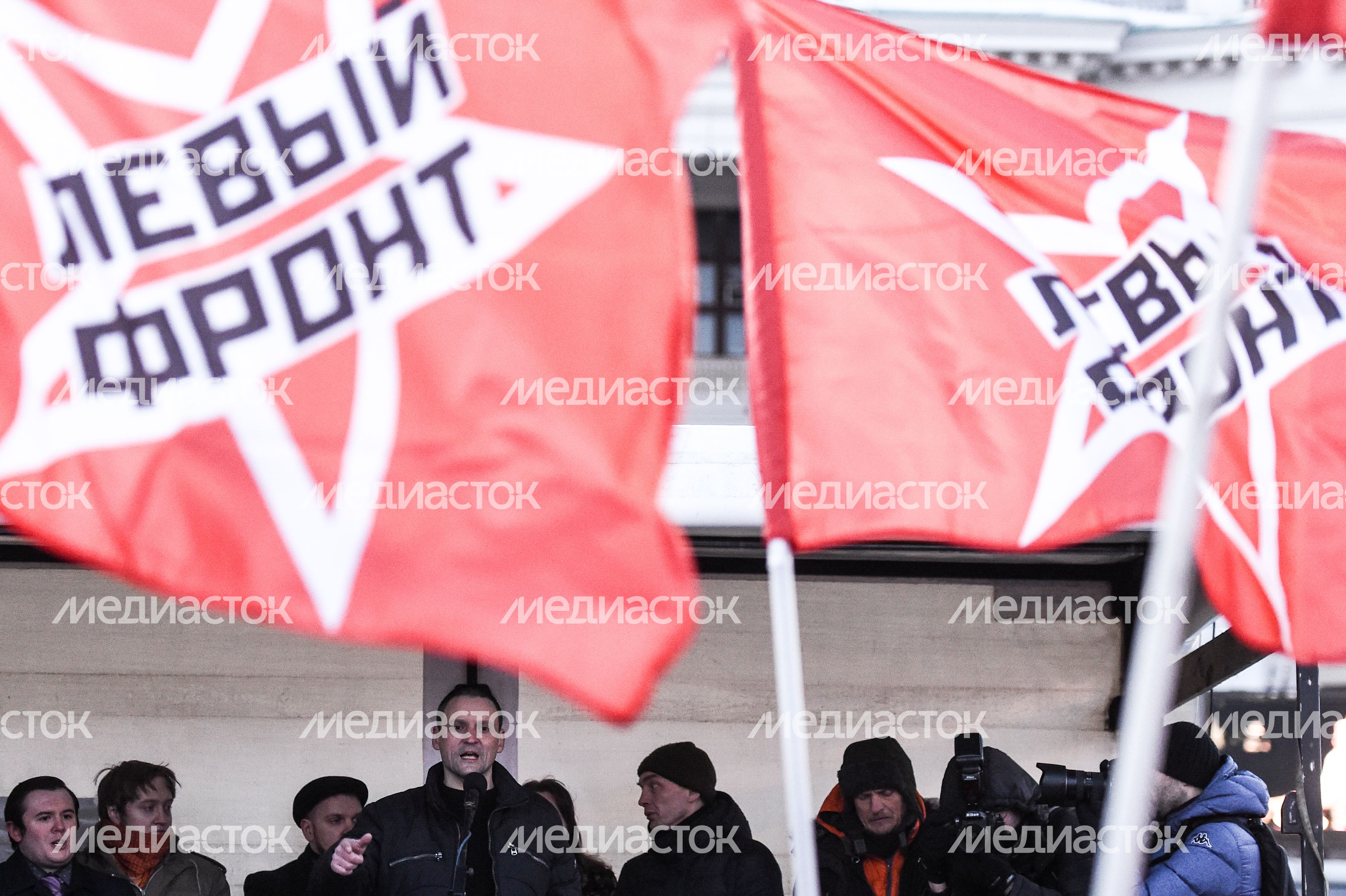 Митинг, приуроченный к выборам президента России, прошел в Москве