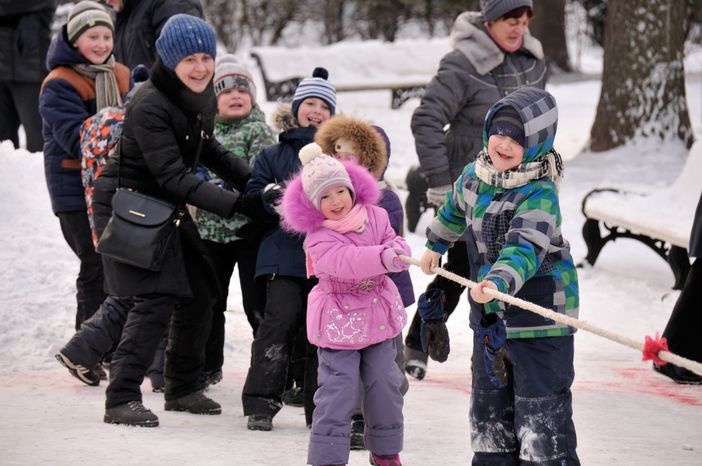 Рождественские гуляния в Ступино