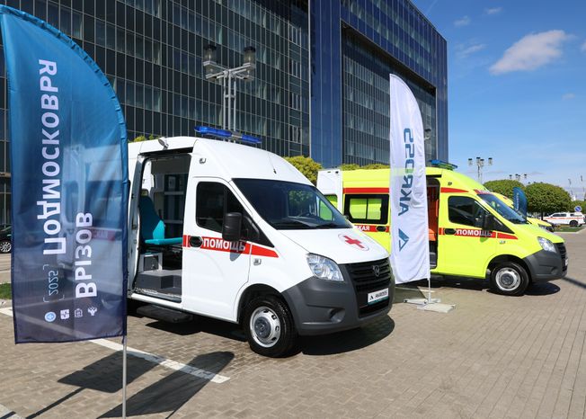 Выставка автомобильной спецтехники в рамках форума "Вызов Подмосковья-2025"