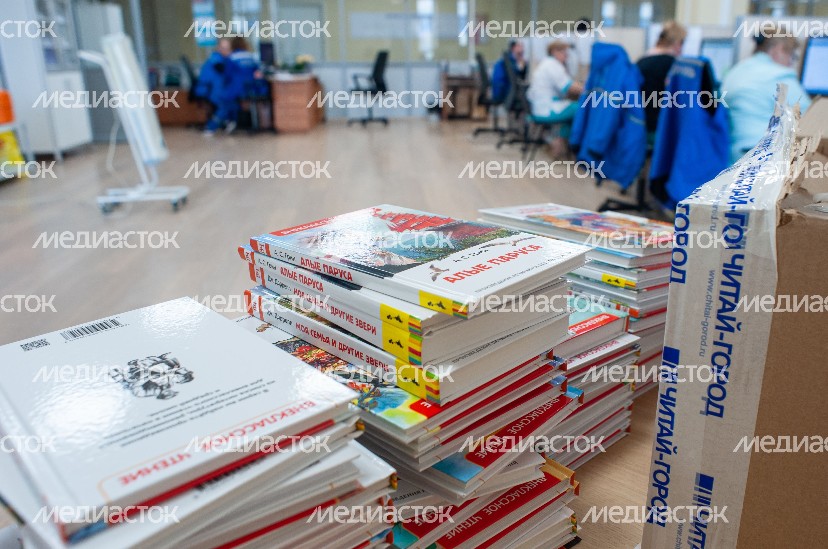 Благотворительная акция совместно с ОНФ в Московской областной станции скорой медицинской помощи города Красногорска