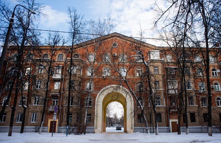 Зимние виды города Жуковский