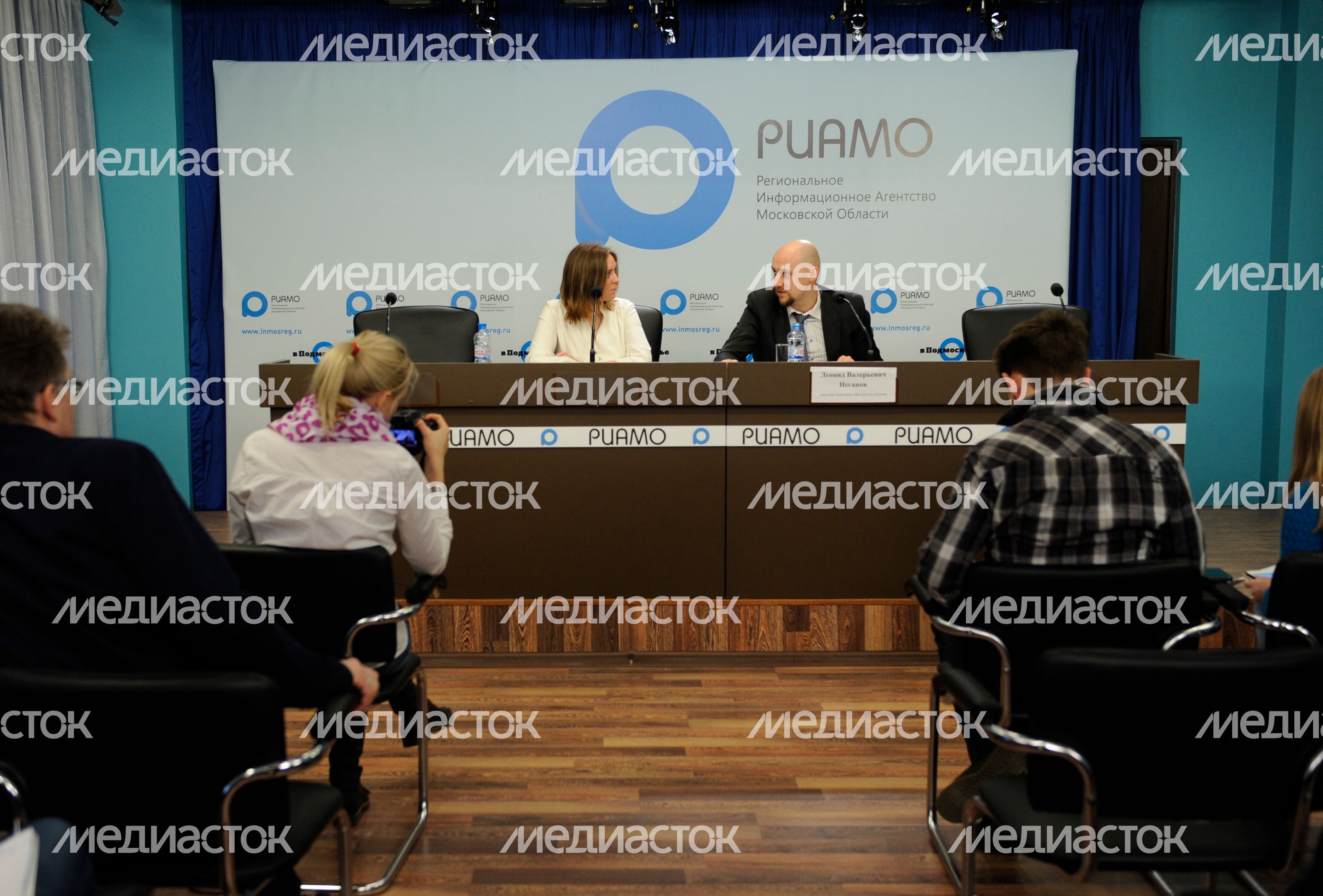 Пресс-конференция Леонида Неганова в РИАМО