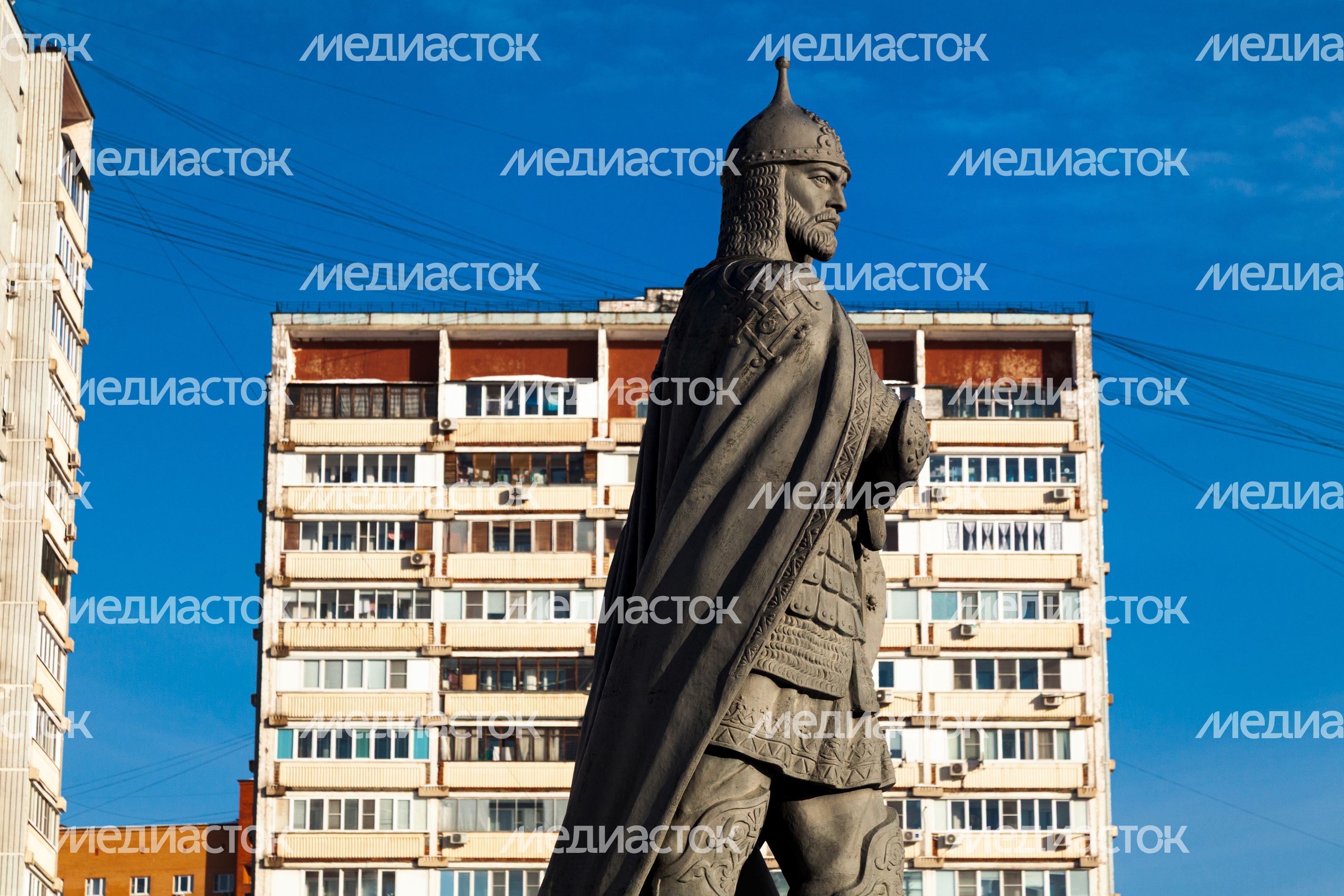 Памятник Дмитрию Донскому в городе Дзержинский Памятник Дмитрию Донскому в городе Дзержинский
