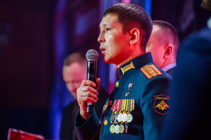 Герой Российской Федерации, сенатор Алтайского края Амыр Аргамаков выступил на турнире
