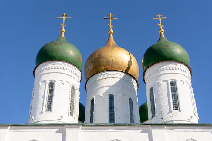 Коломенский кремль. Соборная площадь и Пятницкие ворота