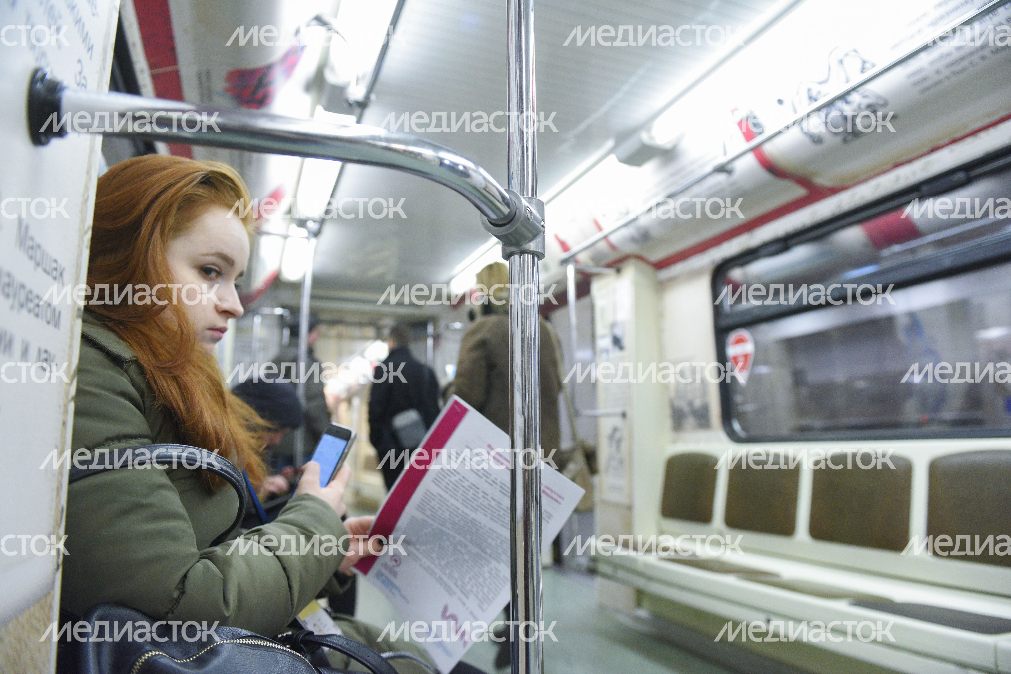 Запуск нового тематического поезда «Мой Маршак» в метро Москвы, 2 часть