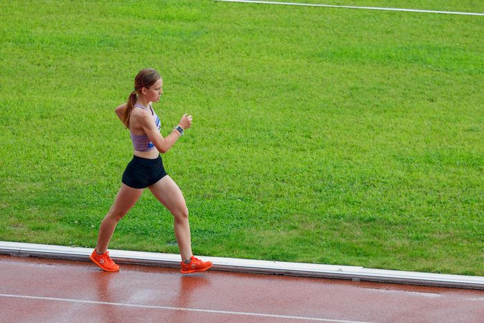Спортивная ходьба на Чемпионате Московской области по легкой атлетике в Жуковском