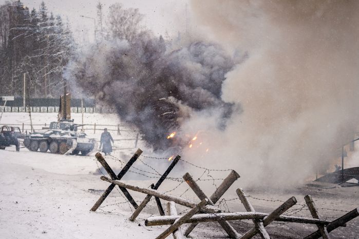 Военно-историческая реконструкция Битвы за Москву в Одинцовском округе