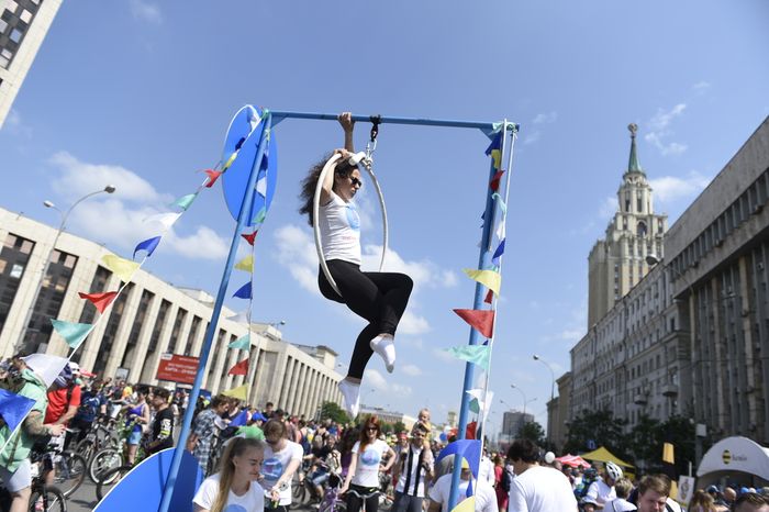 Всероссийский велопарад в Москве