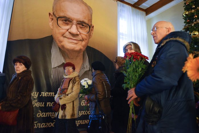Церемония прощания с кинорежиссером Эльдаром Рязановым