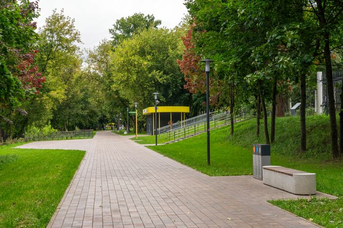 Лето в парке культуры и отдыха имени Виктора Талалихина в Подольске