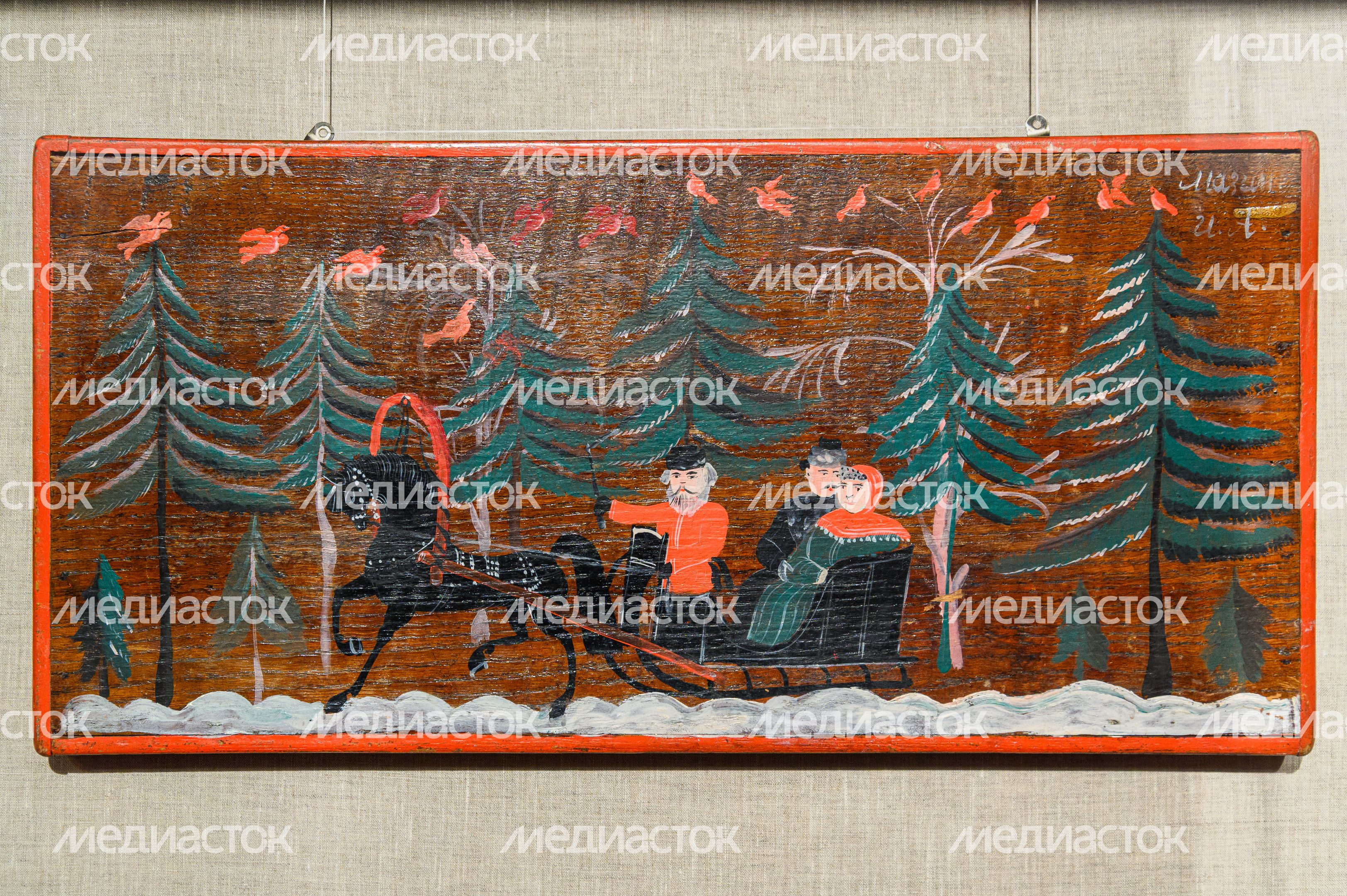 Выставка «Городецкий скачет конь» в Серпуховском историко-художественном музее