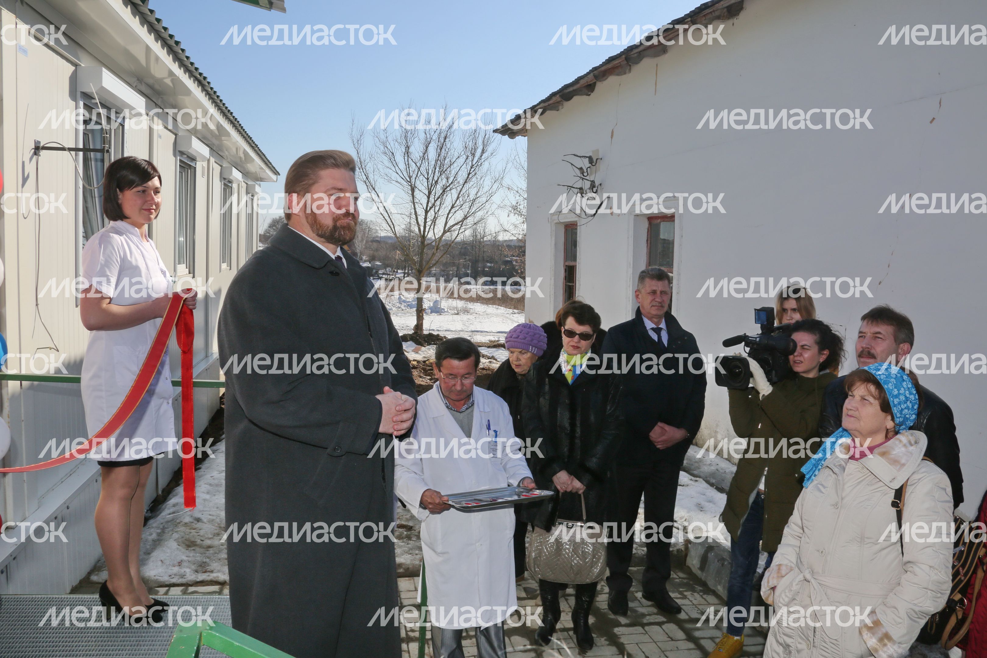 Открытие ФАП в Каширском районе