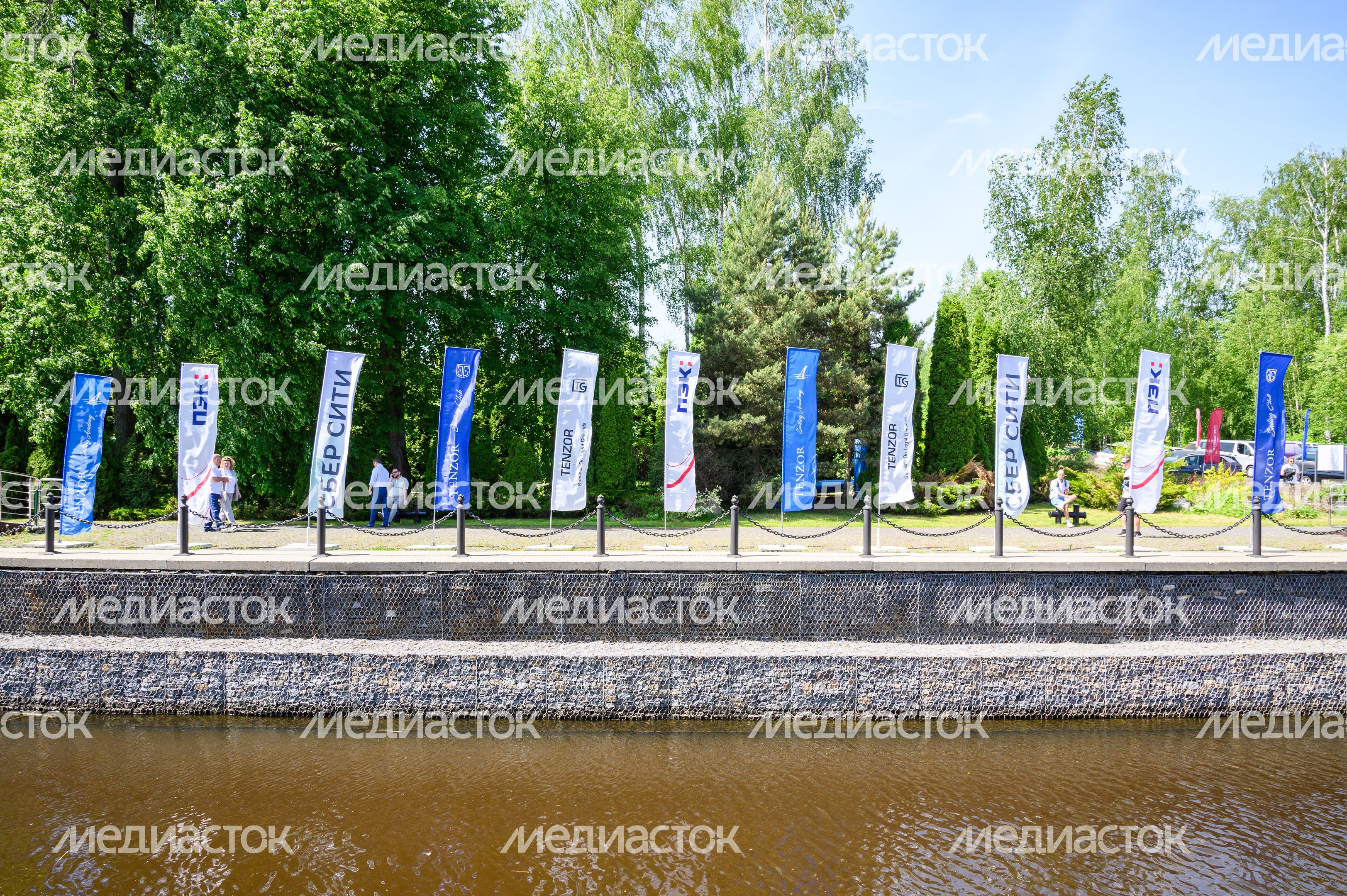 Регата на Пестовском водохранилище в Мытищах