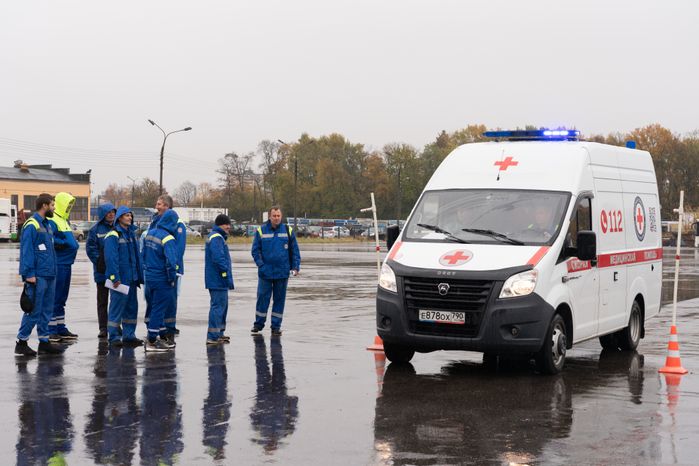 Подольск. Конкурс «Лучший водитель скорой помощи»