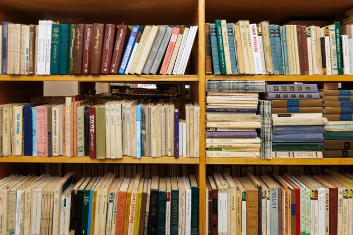 Библиотека средней школы №24 им. С.А. Красовского в п. Монино округа Щелково после капитального ремонта